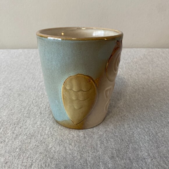 Gibson Home Design Stoneware Textured Owl Coffee Mug - Picture 4 of 7